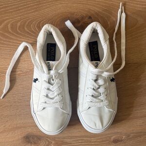 Polo by Ralph Lauren White Kids Sneakers